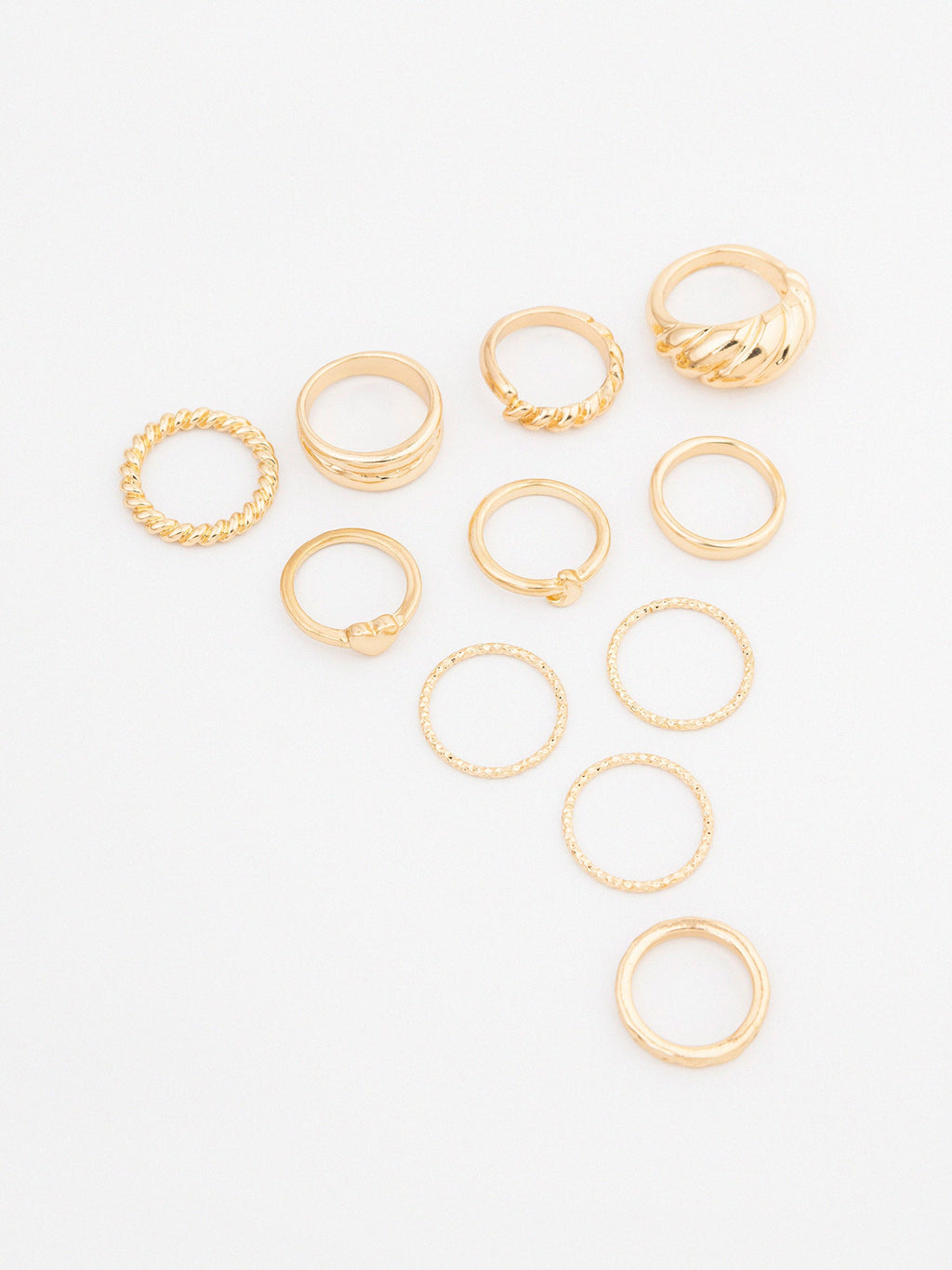 Twisted Ring Set