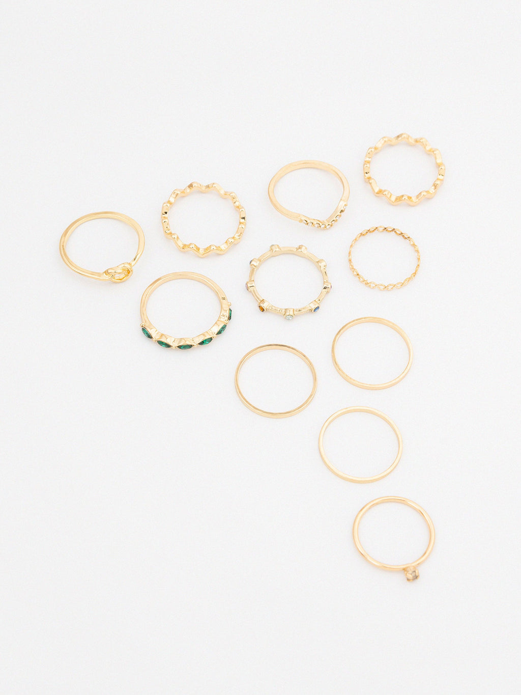 Charm Ring Set