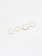 Charm Ring Set