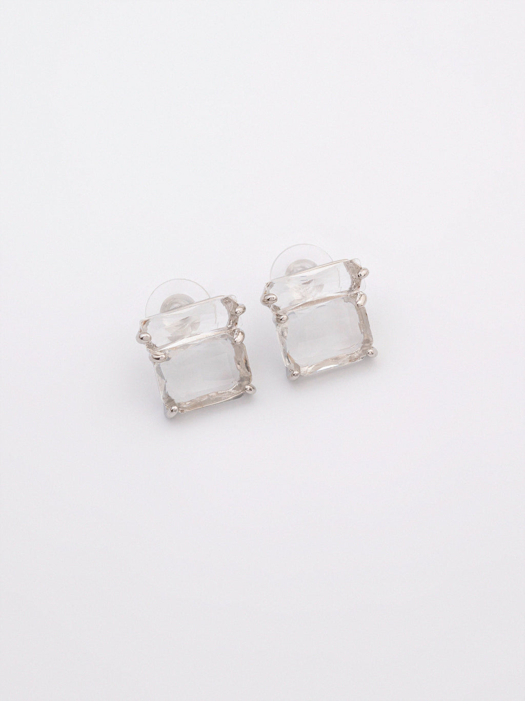 Stone Stud Earrings