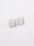 Stone Stud Earrings