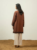 Yarn Dyed Kurti-Embroidered (Pret)