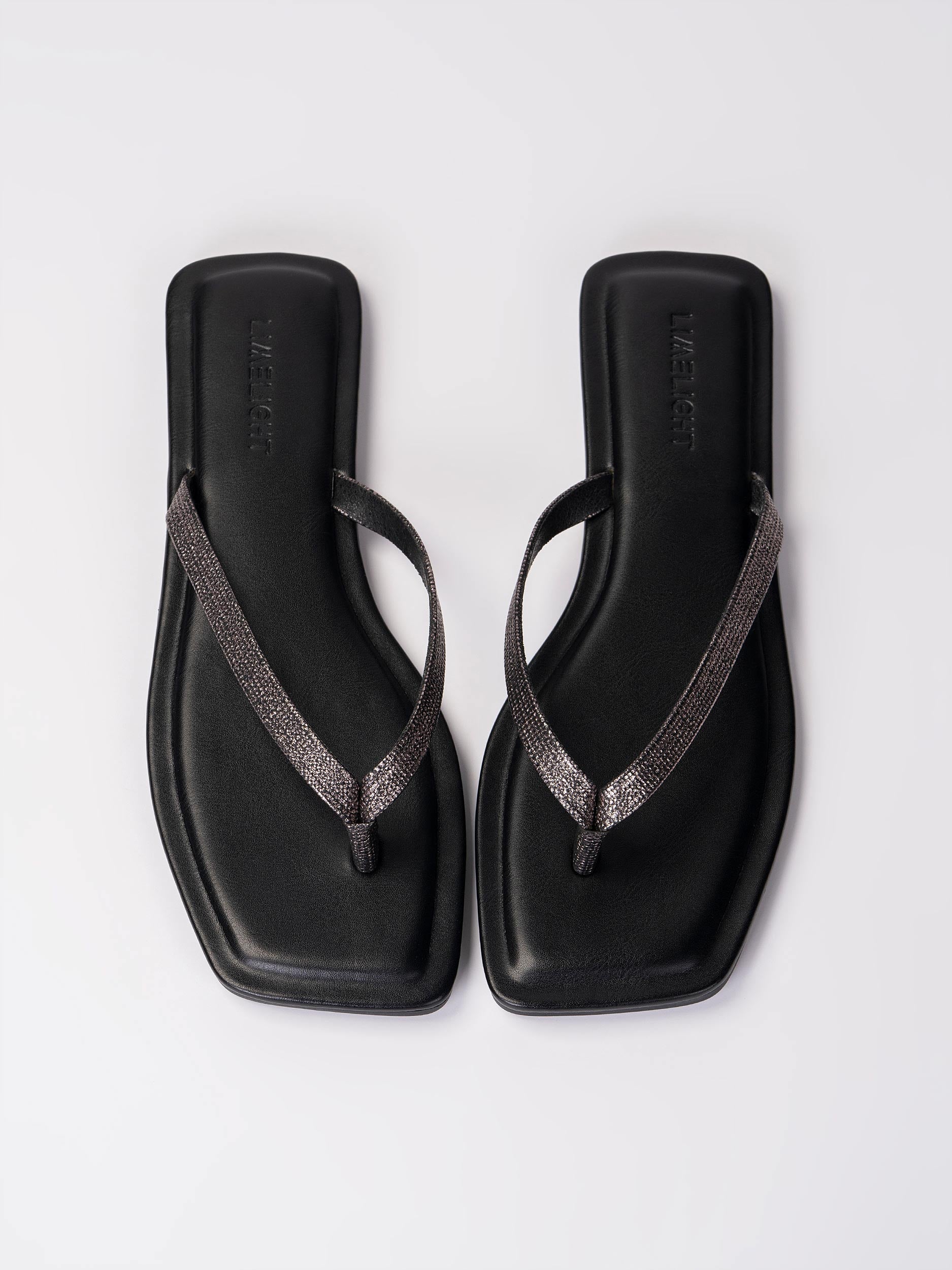 Gliterry Flip Flops