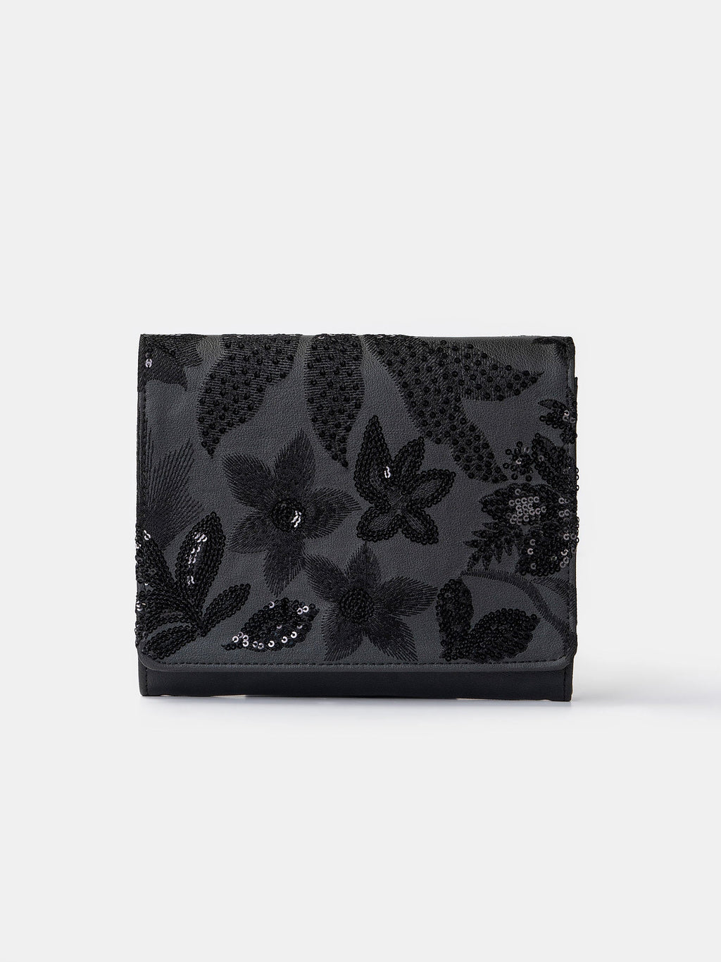 Embroidered Clutch
