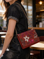 Embroidered Clutch
