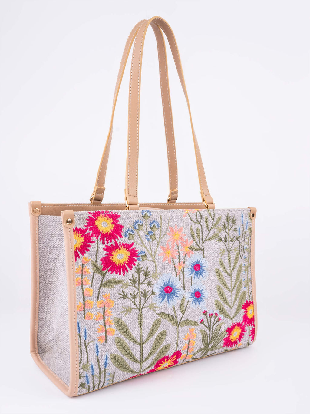 Embroidered Tote Bag
