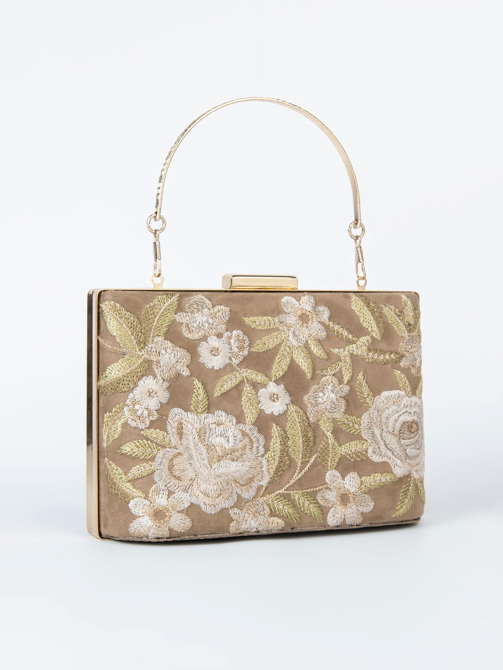 Embroidered Clutch