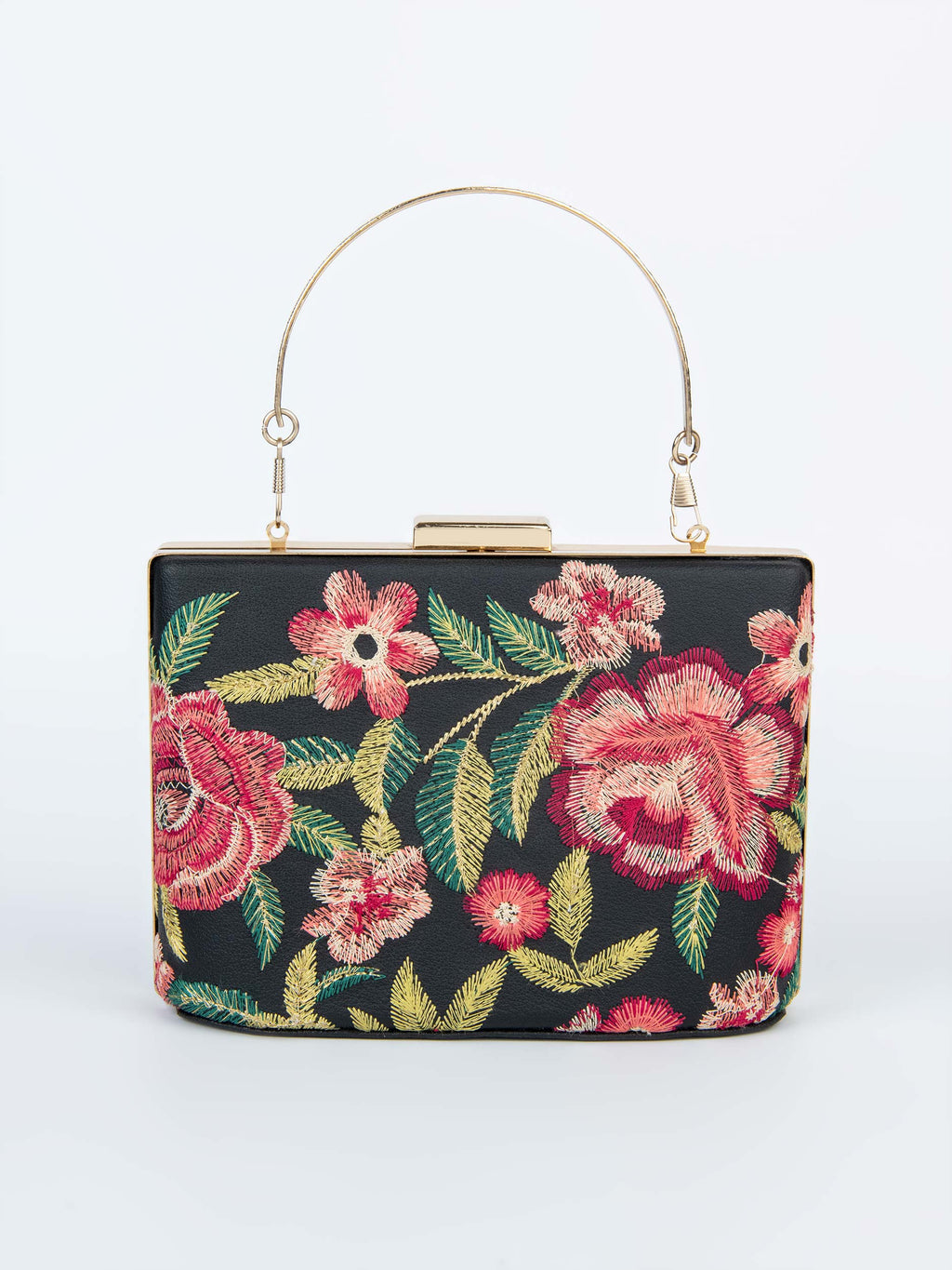 Embroidered Clutch