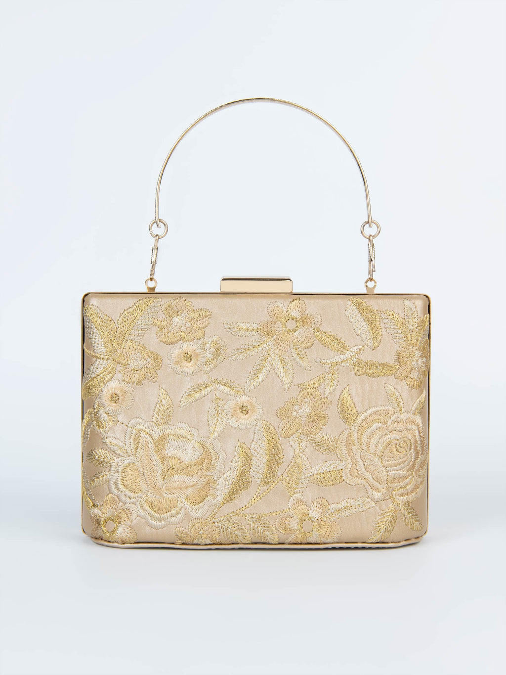 Embroidered Clutch
