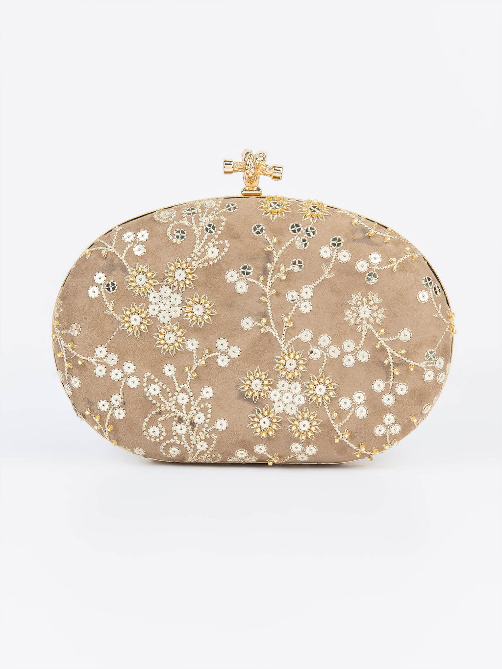 Embroidered Clutch