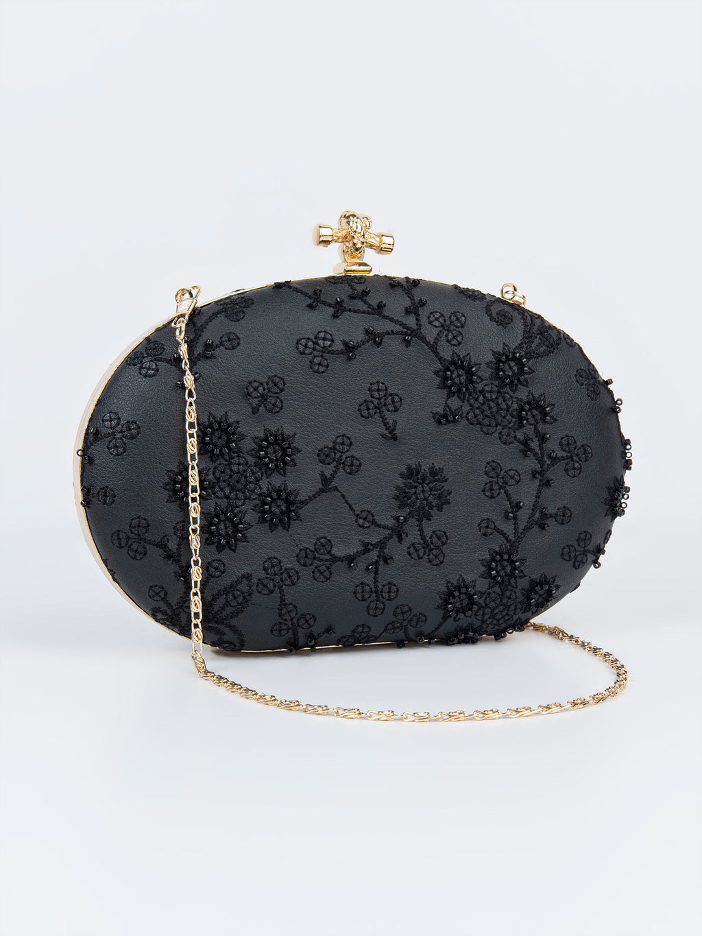 Embroidered Clutch