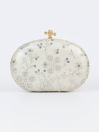 Embroidered Clutch