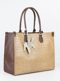 Textured Tote Bag
