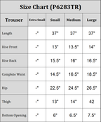 Khaddar Trousers-Embroidered (Pret)