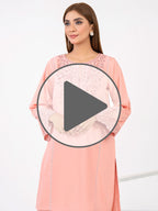 2 Piece Winter Cotton Suit-Embroidered(Pret)