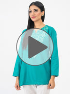 Lawn Kurti-Embroidered (Pret)
