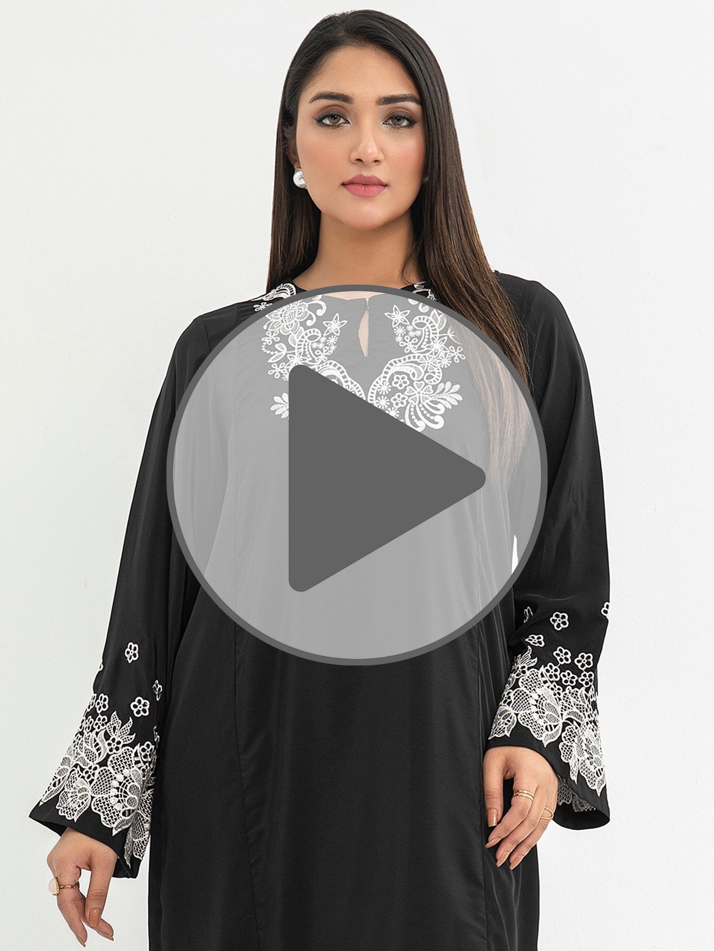 Raw Silk Shirt-Embroidered (Pret)