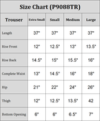 Cambric Trousers-Embroidered (Pret)