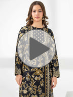 Jacquard Shirt-Embellished (Pret)