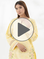 Yarn Dyed Kurti-Embroidered (Pret)