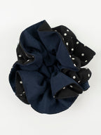 Polka Twist Scrunchie