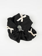 Bow Textured Scrunchie