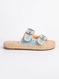 Denim Slip-Ons