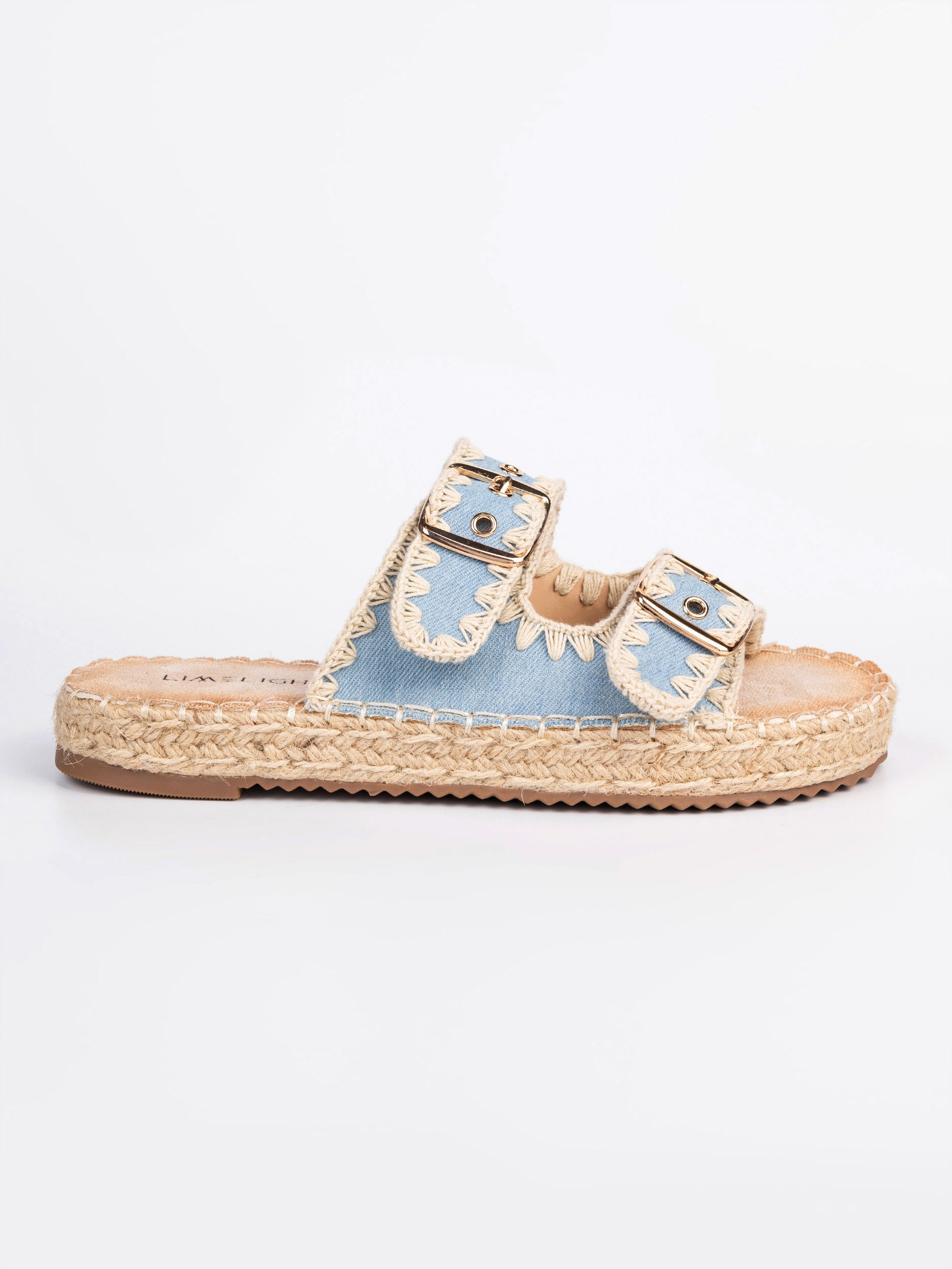 Denim Slip-Ons