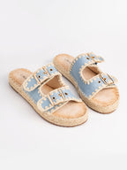 Denim Slip-Ons