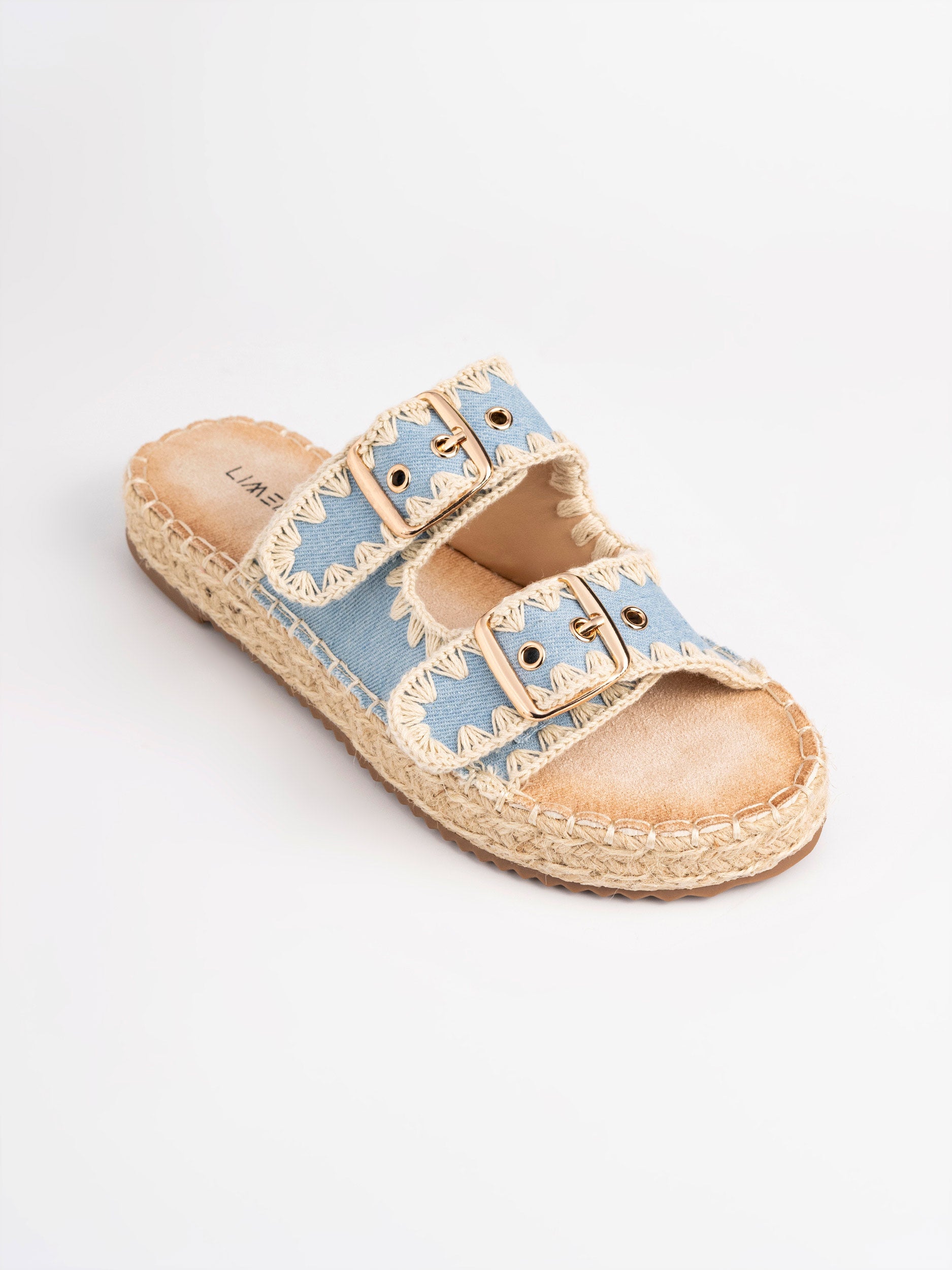 Denim Slip-Ons