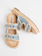 Denim Slip-Ons