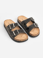 Strappy Slip-Ons