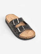 Strappy Slip-Ons