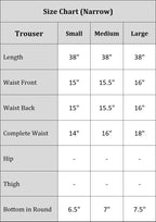 Embroidered Winter Cotton Trousers