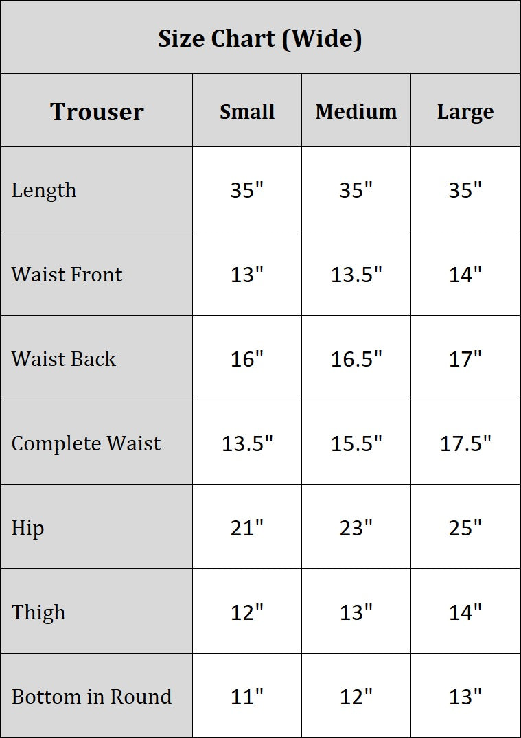 Winter Cotton Trousers- Embroidered (Pret)