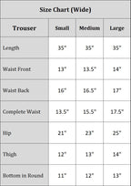 Winter Cotton Trousers- Embroidered (Pret)