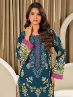 2 Piece Silk Suit-Embroidered (Unstitched)