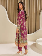 2 Piece Silk Suit-Embroidered (Unstitched)