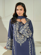 3 Piece Lawn Suit-Printed (Unstitched)