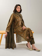 3 Piece Lawn Suit-Embroidered (Unstitched)