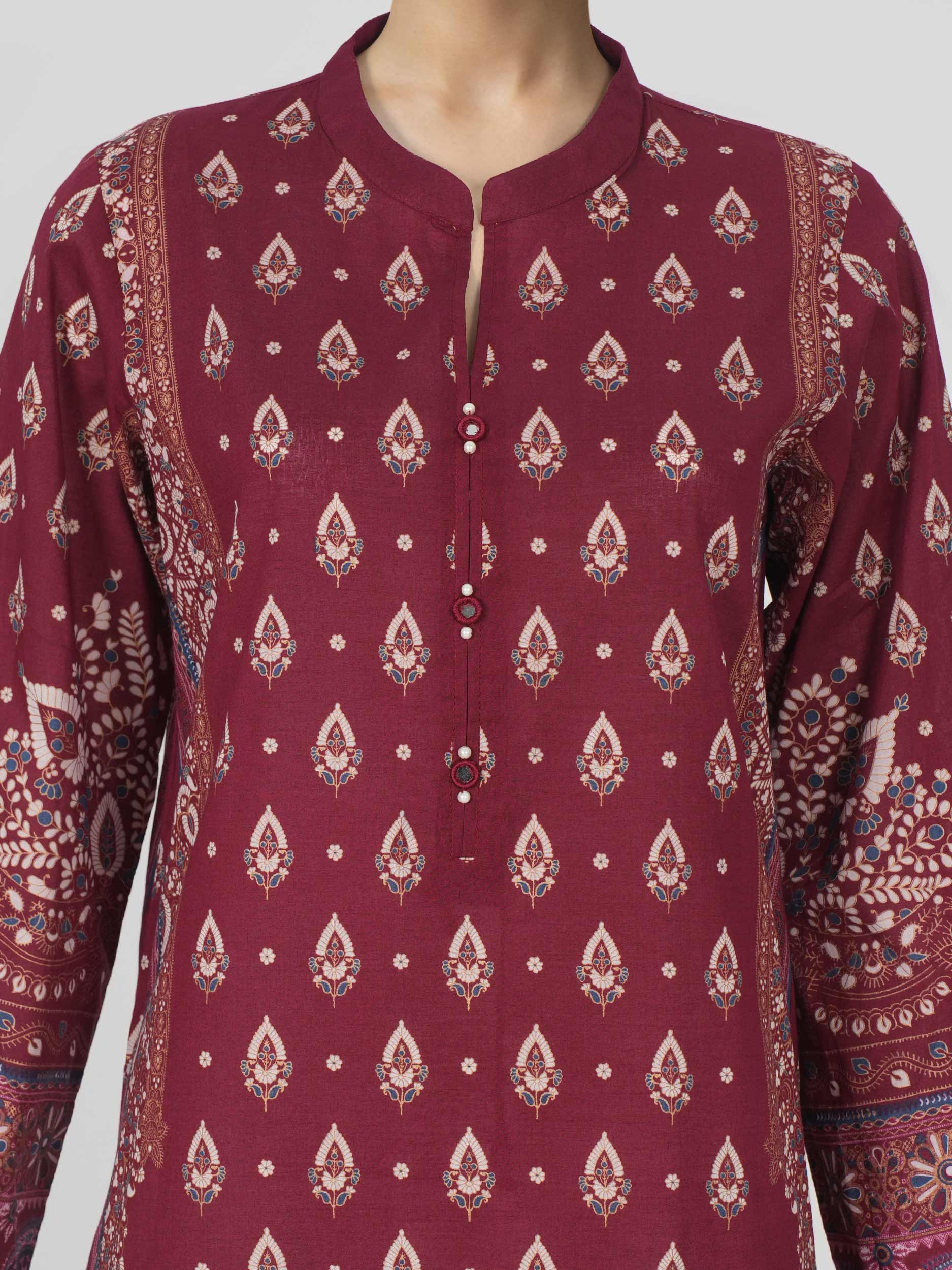 3 Piece Lawn Suit (Unstitched)