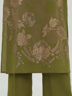 3 Piece Lawn Slub Suit (Unstitched)