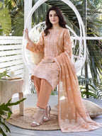 3 Piece Lawn Suit- Embroidered (Unstitched)