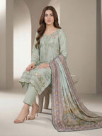 3 Piece Lawn Suit- Embroidered (Unstitched)