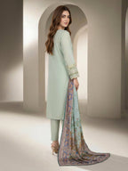 3 Piece Lawn Suit- Embroidered (Unstitched)