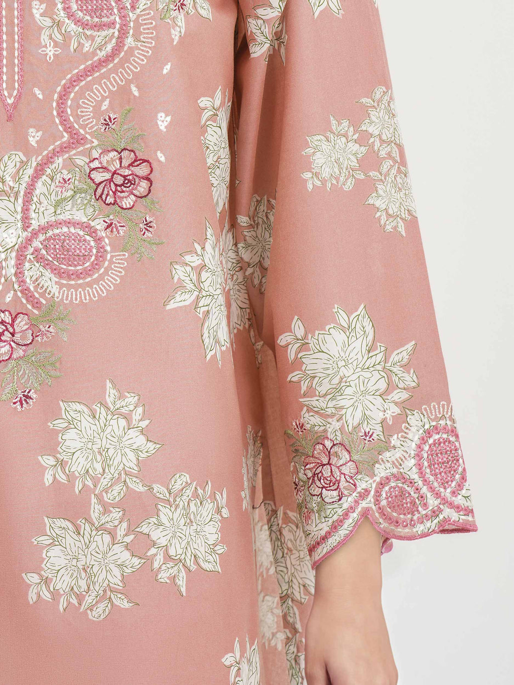 3 Piece Lawn Suit-Embroidered (Unstitched)