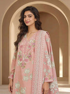3 Piece Lawn Suit-Embroidered (Unstitched)