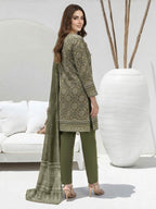 3 Piece Lawn Suit (Unstitched)