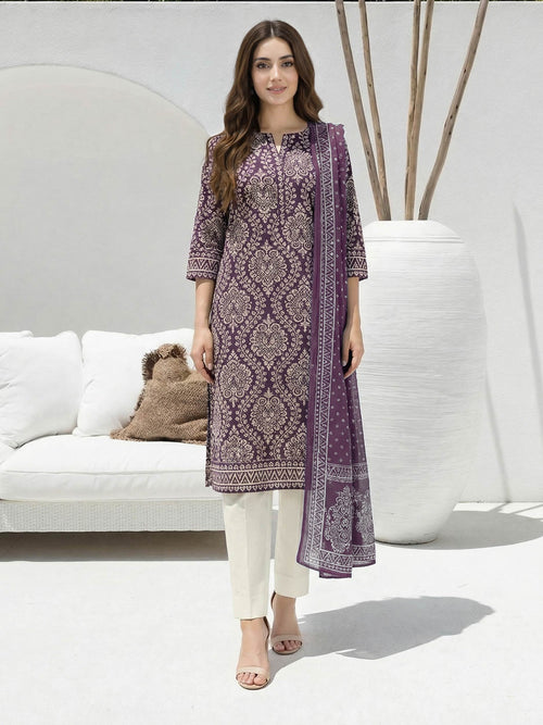 2 Piece Lawn Suit (Unstitched)