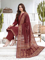 3 Piece Lawn Suit (Unstitched)
